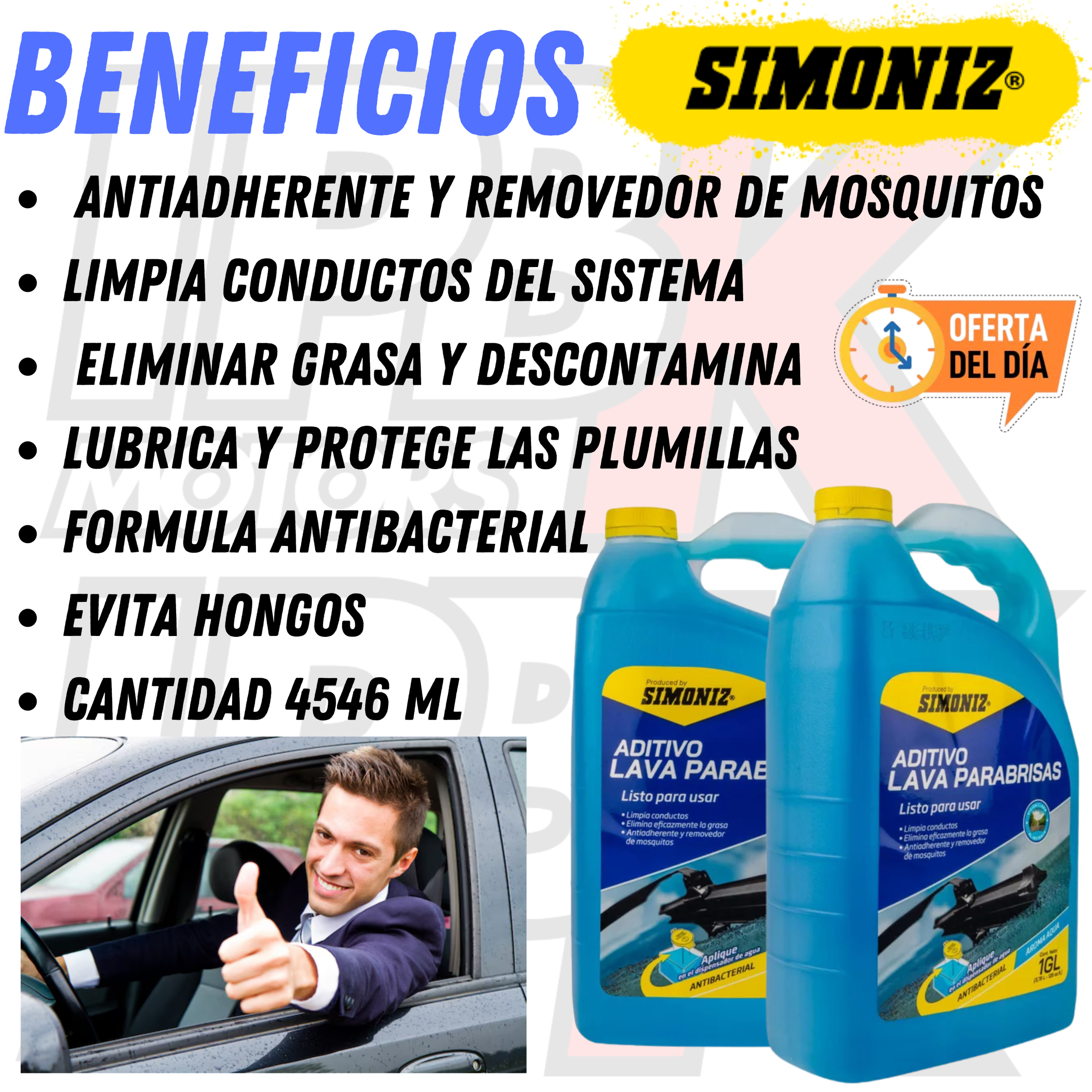 limpia parabrisas simoniz 1 galon carros limpia parabrisas simoniz 1 galon carros